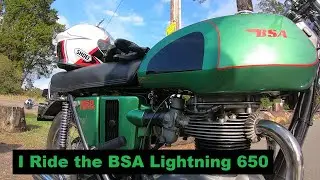 Classic Bike Review - BSA Lightning 650 1972