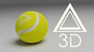Tennis Ball 3D Model