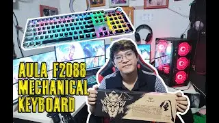 Aula F2088 Mechanical Keyboard Unboxing and Review