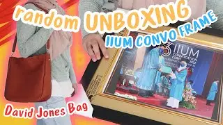 Unboxing IIUM Frame Convo & Beg Kerja
