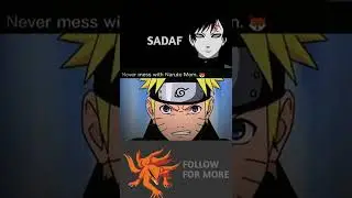 Never mess with Naruto's mom!🔥