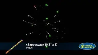 Римская свеча Р5516 Барракуда 0,8 х5