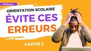 A éviter : Les ERREURS de l'orientation partie 2 #métier #lycée #etudes #étudiant