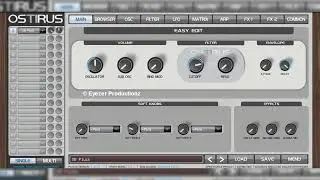 DSP56300 Ostirus - Lush Oberheim Style Pad