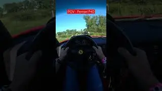 POV : #Ferrari #F40