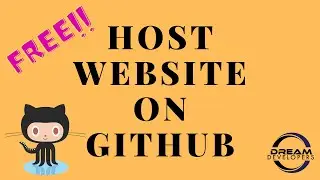 How to Host a Website On GitHub || GitHub Pages