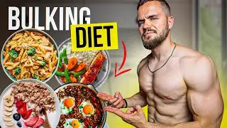 Full Day Of Eating To Build Muscle | BULKING DIET
