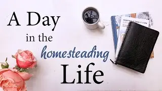 Homestead Day In The Life | Blueberry Muffins, Chicken & Hot Root Soup, Iced Coffee