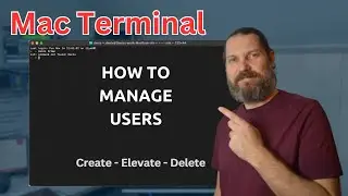 How To Use Terminal On Mac - Beginner's Guide to Manage users