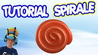 tutorial balloons 68 - spiral technique  balloon twisting