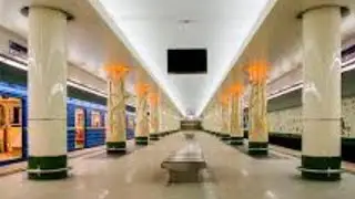 Поездка по всей московской линии Минского метро