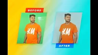 How to remove or change Greenscreen in Photoshop.