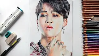 Drawing BTS: Jimin | Zara Dragon
