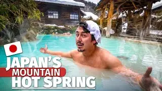 Inside Japan's Most Beautiful Hot Spring 🇯🇵 Akita Winter Trip | Feat.@sharlainjapan