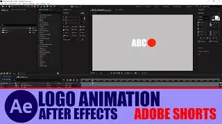Simple Logo Animation Technique || After Effects || Adobe Shorts