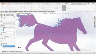 Solidworks : Autotrace : How to trace a photo in solidworks $ SOLIDWORKS TUTORIALS 