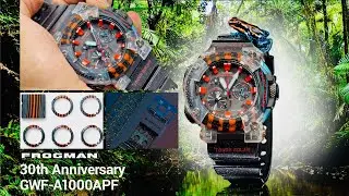 G-SHOCK Frogman GWF-A1000APF-1A | Poison Dart Frog is BLINDING!