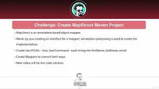 7.8  Challenge   Create MapStruct Project with Maven