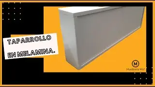 TAPARROLLOS en melamina FACILISIMO DE HACER💪🔨