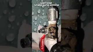 Water purifire tap/tap adapter installation ✅💯#waterpurifier #waterfilters #kent #aquaguard