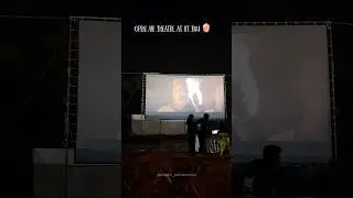 Open air Theatre at IIT BHU🍿🎬 Movie time at IIT BHU | #iit #shorts