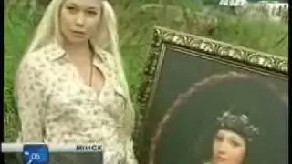 Елена Корикова на съемках НД  4 августа 2010