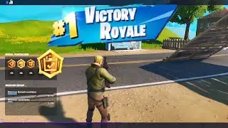 MY VICTORY ROYAL IN FIRST GAME OF Fortnite Chapter 2 Season 1 - HOLLY MOLLY