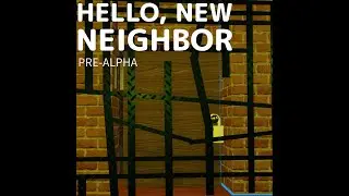 Трейлер геймплея пре-альфы моей игры в роблоксе. Hello, New Neighbor