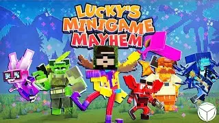 Minecraft Lucky's Minigame Mayhem! Part 1- Completing the TNT