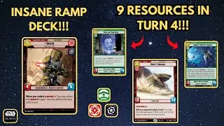Bossk Deck - Turn 4 krayt dragon! | Star Wars Unlimited