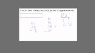 Converting Decimal to Hexadecimal