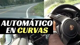 Cómo manejar un automático en curvas en modo 