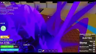 Owning a venom user in Blox Fruits using only Electric