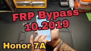 Honor7A pro FRP  ByPass ( AUM-L29 сброс аккаунта ) talkback 7.2 EMUI 8.2.0 и в 2026 году.