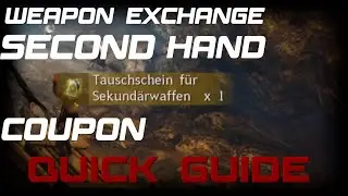 Black  Desert Online [Console] Second Weapon exchange  coupon