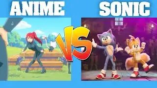 Addictive  Toca Toca Anime Dance | SONIC VS ANIME