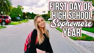 First Day of High School: Sophomore Year!