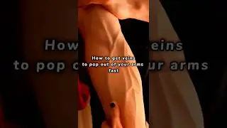How to get veins to pop out of your arms fast #shorts