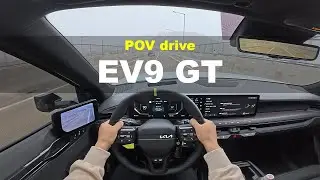 2025 KIA EV9 GT POV drive