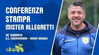 Conferenza Stampa | 38° giornata A.C. ChievoVerona - Nuova Sondrio