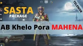 Monthly Telenor PUBG Package | Telenor Monthly Internet Package For PUBG Mobile