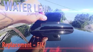 HOW TO Fix Replace chevy shark fin OnStar antenna water leak Chevy GM GMC Cadillac