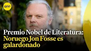 Premio Nobel de Literatura 2023: Noruego Jon Fosse es galardonado