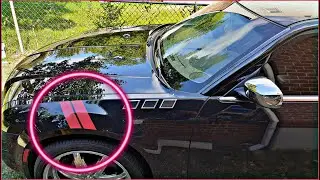 Asi de facil se instalan los fender stripes\\ en cualquier carro o camioneta