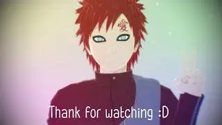 [MMD x naruto] Gone [Sabaku no Gaara]