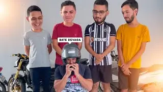 QUEM BATEU NO MEU CAPACETE? 🎯 DESAFIO COM MEUS AMIGOS + SORTEIO! 🎁