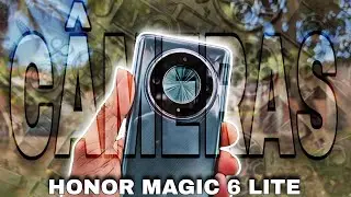 O HONOR MAGIC 6 LITE TEM BOAS CÂMERAS? #honor #magic6lite #cameras #teste