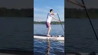 Открыл сезон сапбординга! 🏄 #сапборд #сапбординг #лето #лето2024 #сап