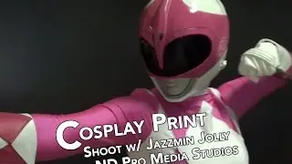 Blog 124: Cosplay Print shoot with Jazzmin Jolly at ND Pro Media Studios
