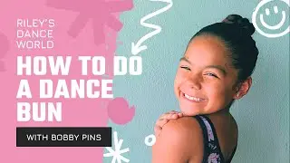 How to do a quick 1 and 5 minutes bun with Bobby pins and hair ties
